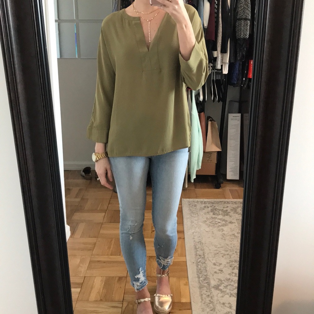 Green Blouse - Picture 3 of 8